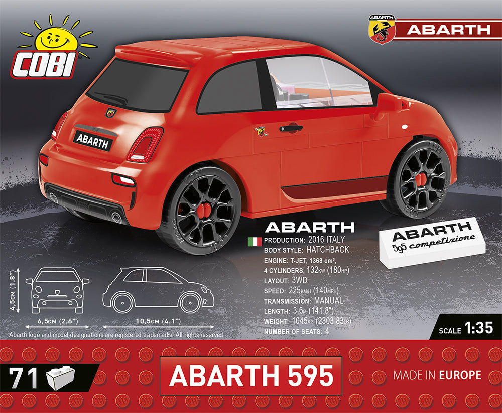 COBI® - Abarth 595 Competizione
