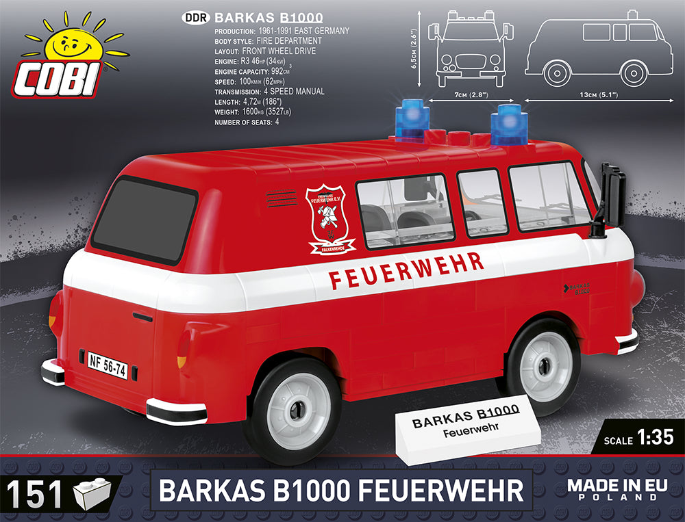 COBI® - Barkas B1000 Feuerwehr