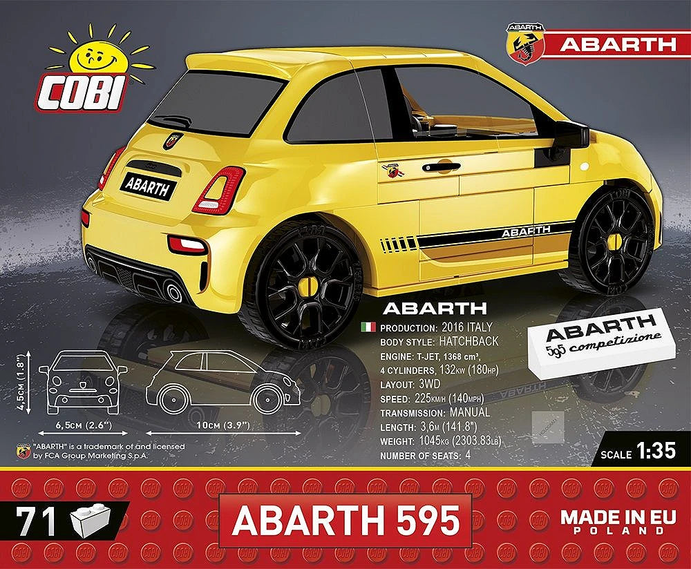 COBI® – Abarth 595 Competizione
