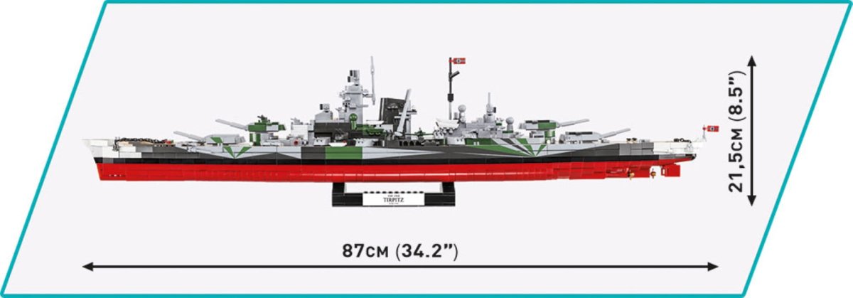 Cobi Battleship Tirpitz - KhalilMania