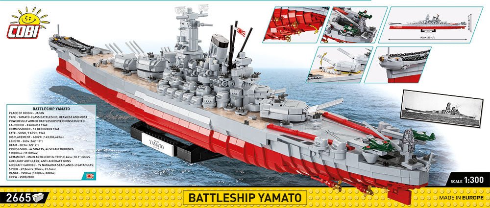 COBI® - Battleship Yamato - KhalilMania