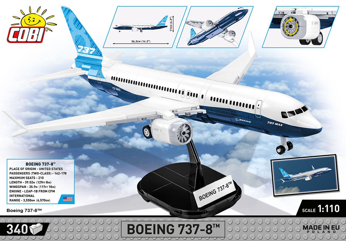 COBI® - BOEING 737 MAX 8 - KhalilMania