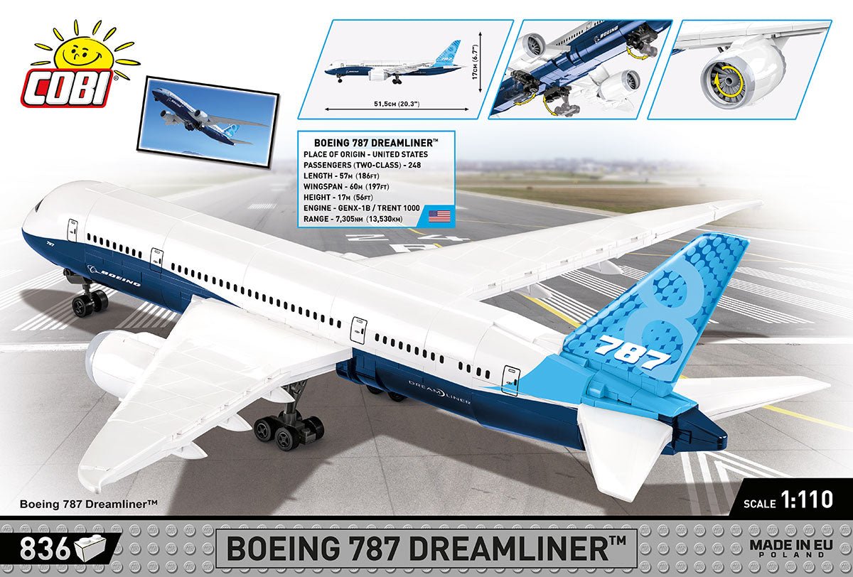 COBI® - Boeing 787 - 8 Dreamliner - KhalilMania
