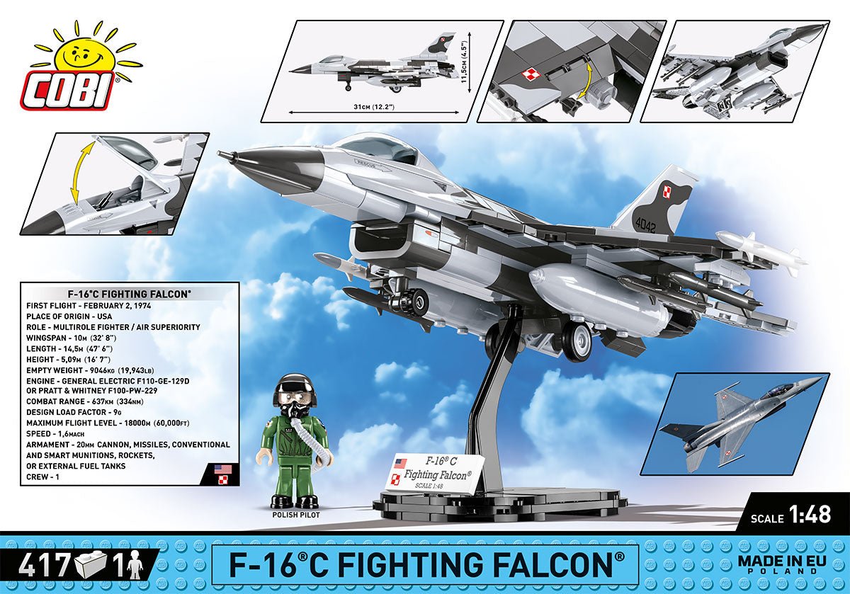 COBI® - F - 16C Fighting Falcon - KhalilMania