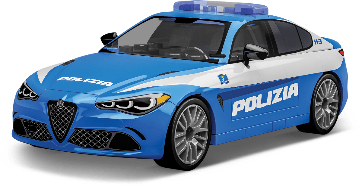 COBI Giulia Quadrifoglio Polizia - KhalilMania