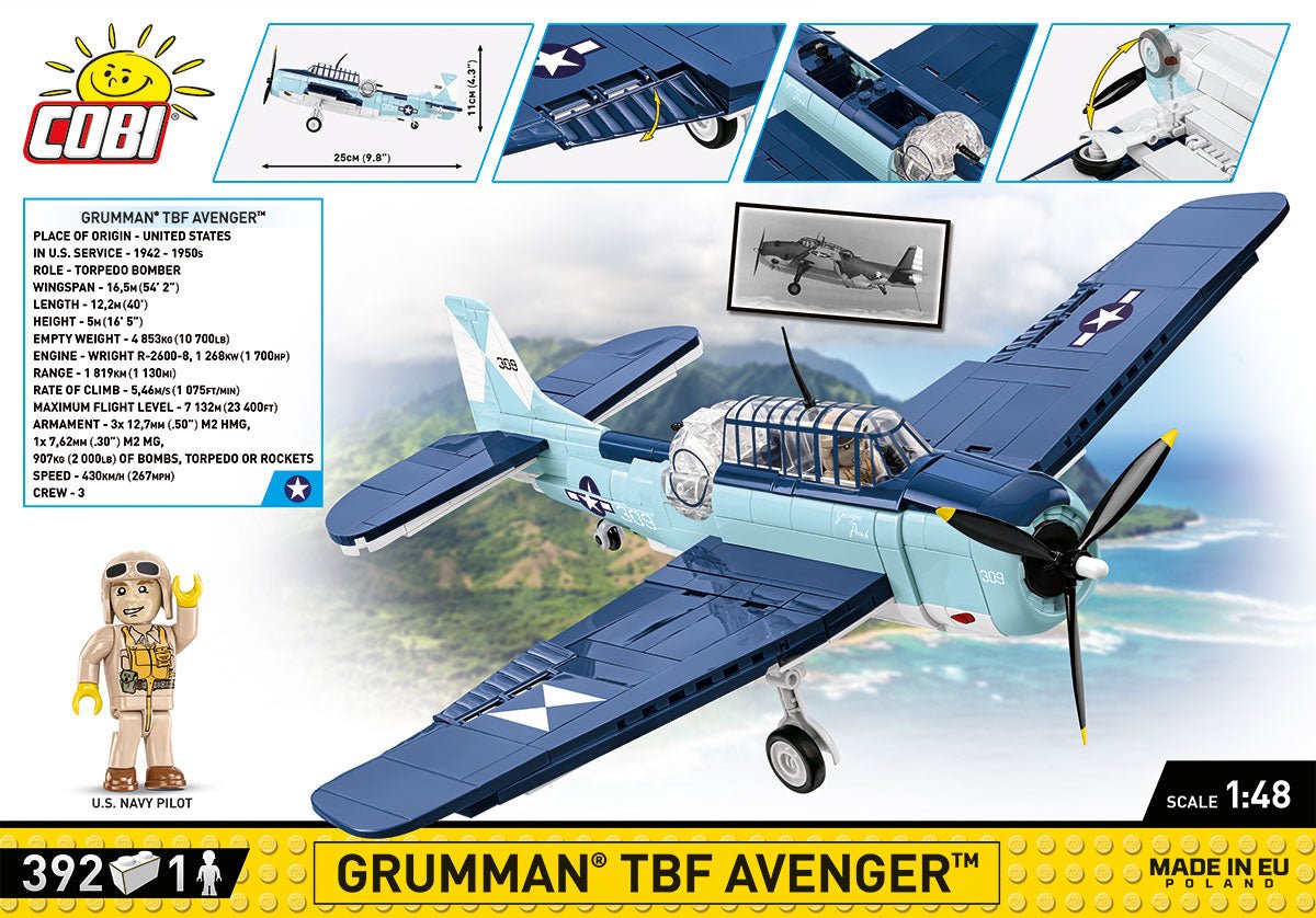 COBI® - Grumman TBF Avenger - KhalilMania