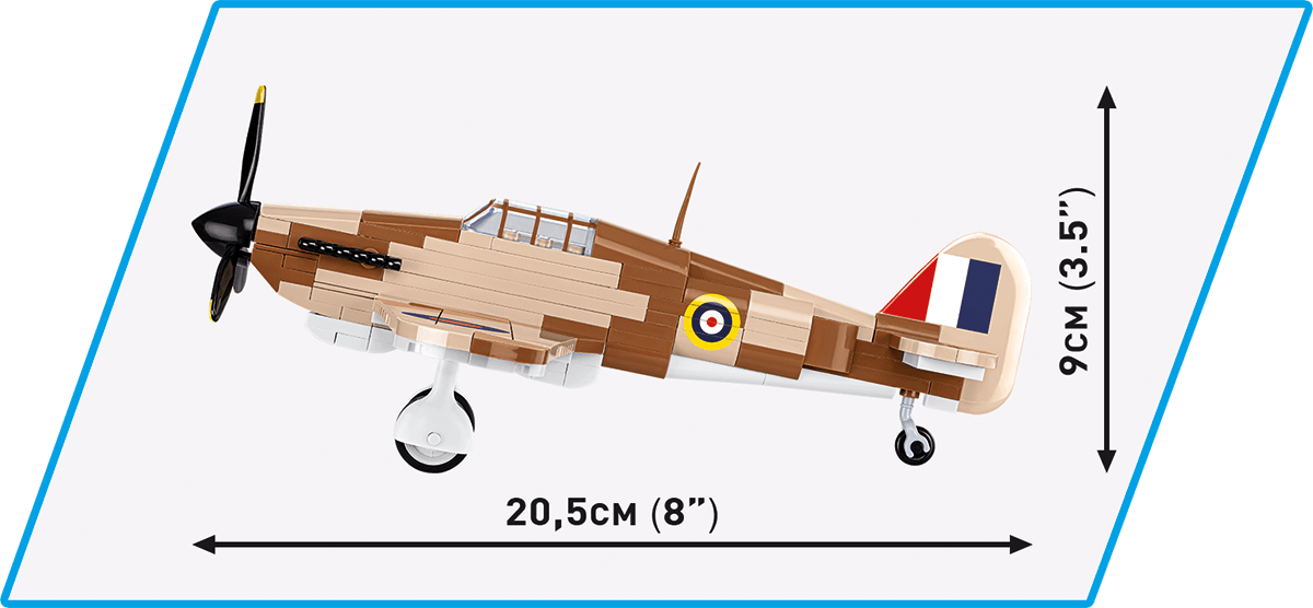 COBI Hawker Hurricane Mk.1 - KhalilMania