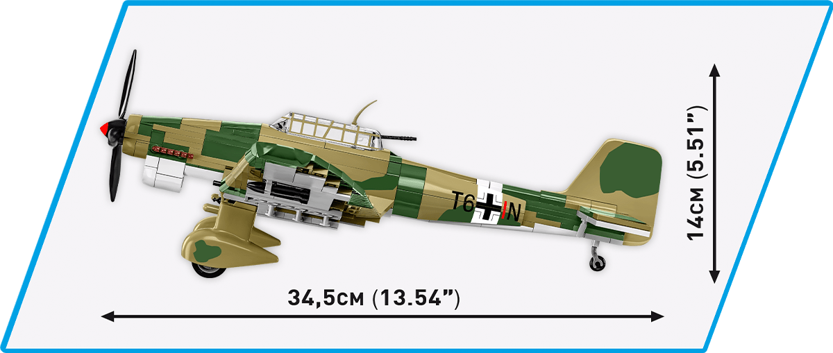 COBI Junkers Ju 87 B - 2 - KhalilMania