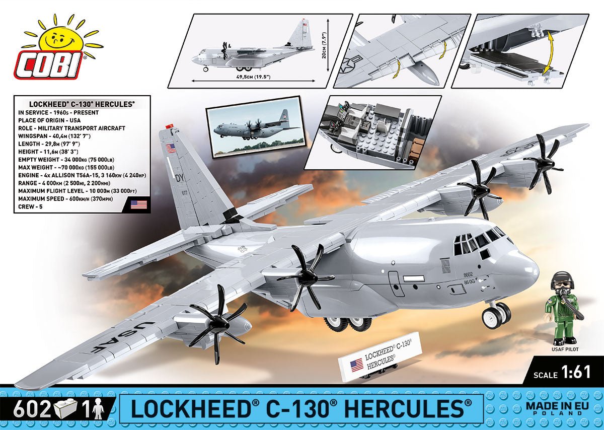 COBI® - LOCKHEED C - 130 HERCULES - KhalilMania