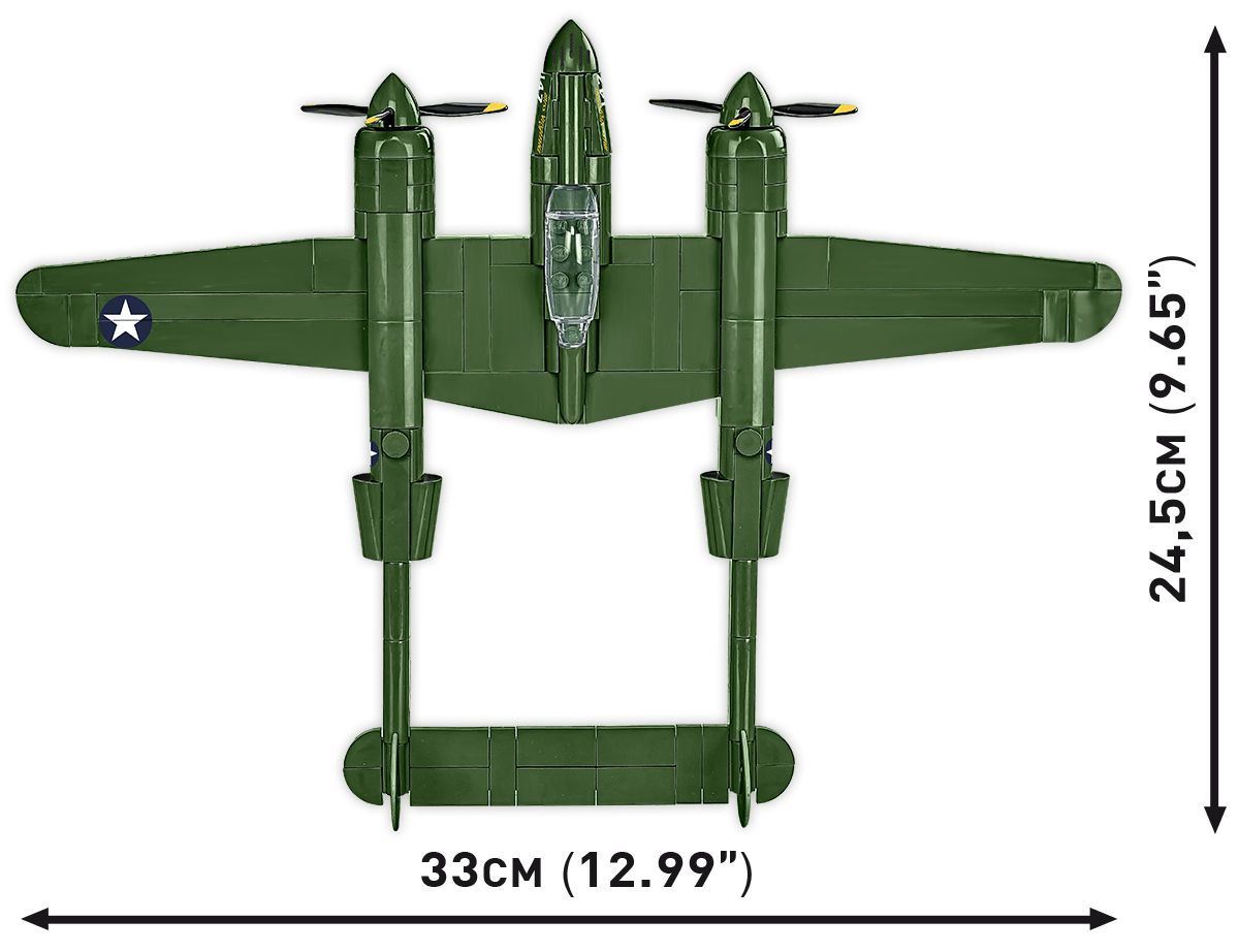 COBI Lockheed P - 38 Lightning - KhalilMania