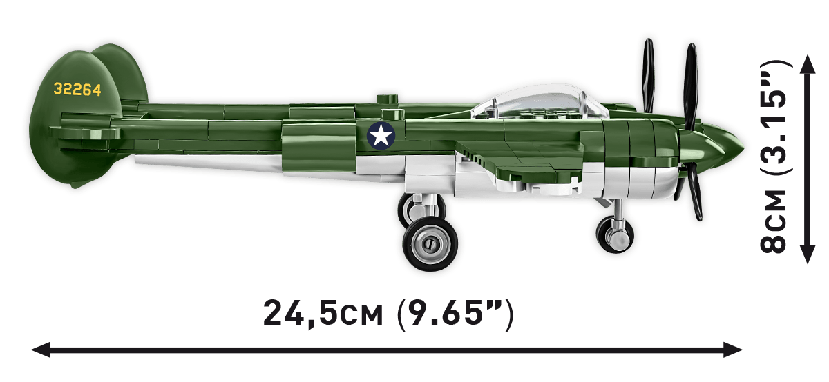 COBI Lockheed P - 38 Lightning - KhalilMania