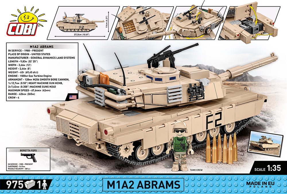 COBI® - M1A2 Abrams - KhalilMania