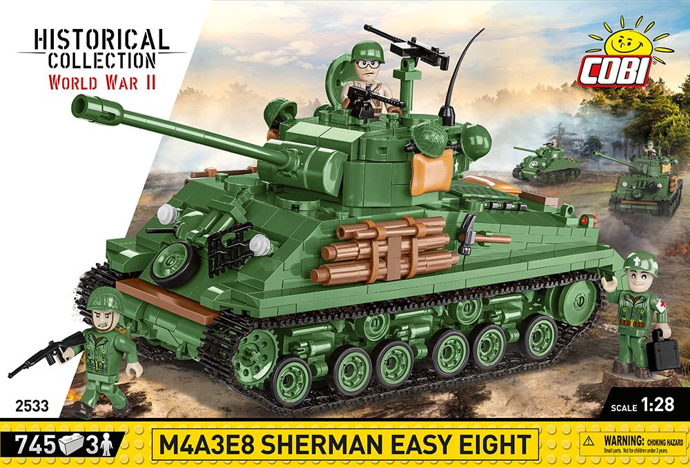 COBI® - M4A3E8 Sherman Easy Eight - KhalilMania