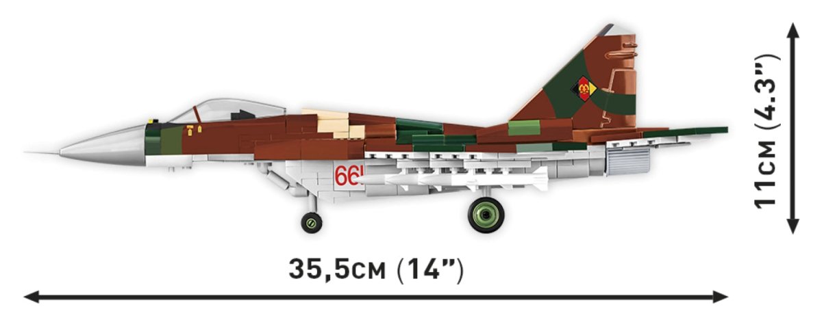 Cobi MiG - 29 (East Germany) - KhalilMania