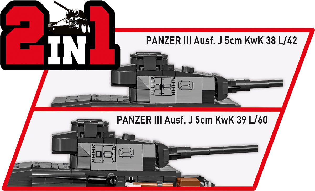 Cobi Panzer III Ausf.J - KhalilMania