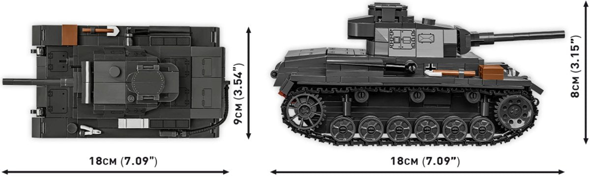 Cobi Panzer III Ausf.J - KhalilMania
