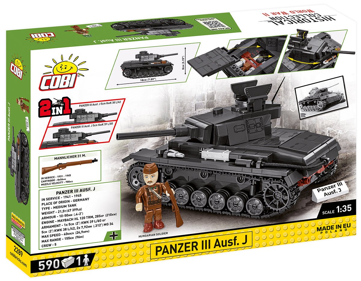 Cobi Panzer III Ausf.J - KhalilMania