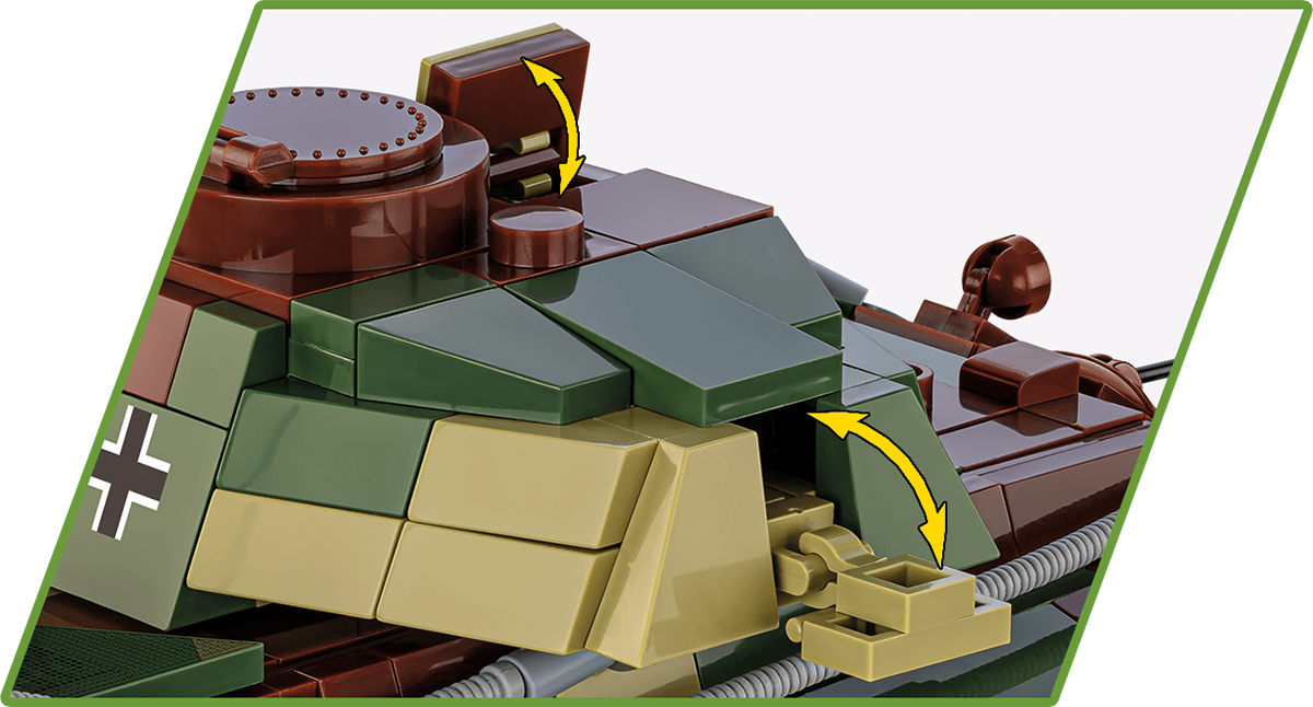 COBI Panzer VI Ausf. B Königstiger - KhalilMania