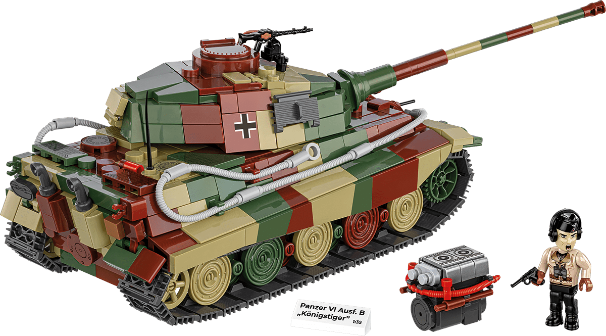 COBI Panzer VI Ausf. B Königstiger - KhalilMania