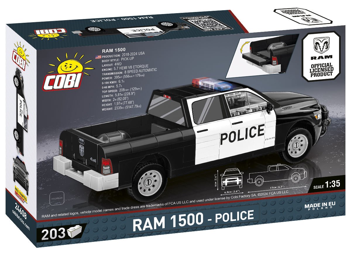 Cobi RAM 1500 Police - KhalilMania