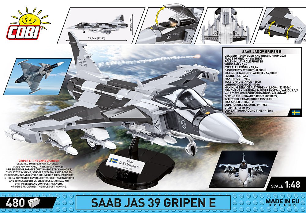COBI® - Saab JAS 39 Gripen E - KhalilMania