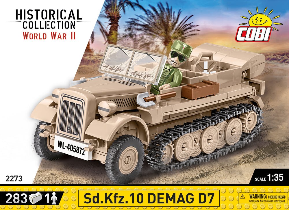 COBI® - Sd.Kfz 10 Demag D7 Halftrack - KhalilMania