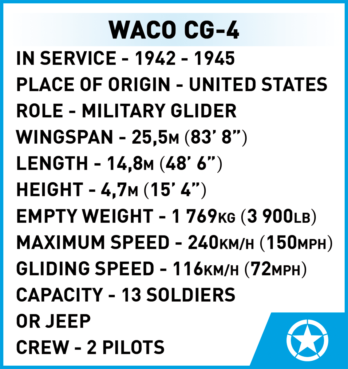 COBI Waco CG - 4 - KhalilMania