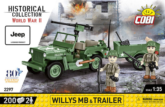 COBI® - Willys Jeep MB & Trailer - KhalilMania