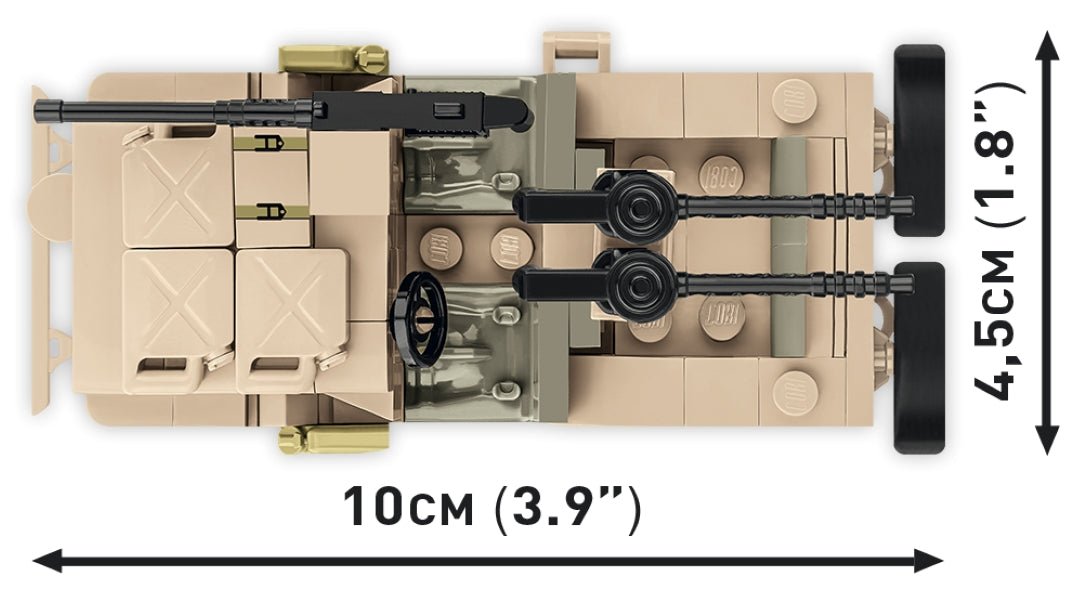 Cobi Willys MB - SAS - KhalilMania
