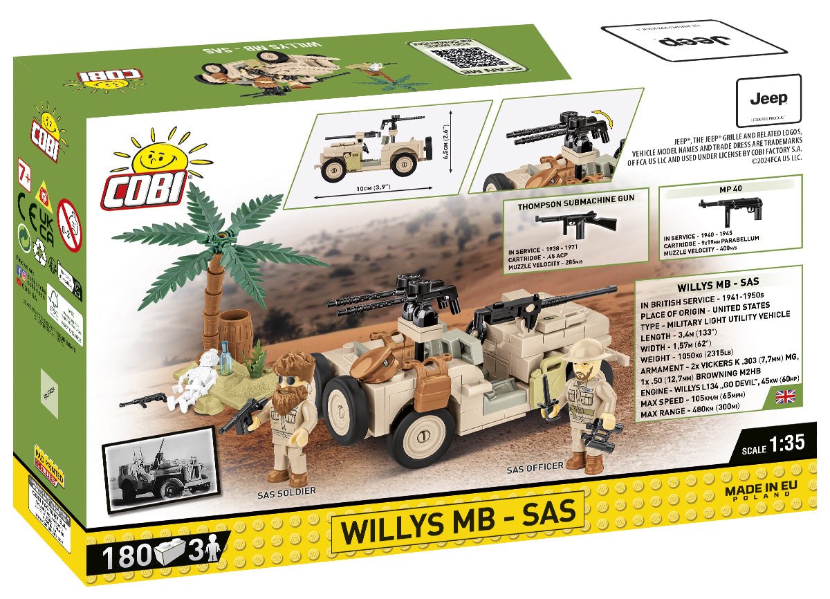 Cobi Willys MB - SAS - KhalilMania