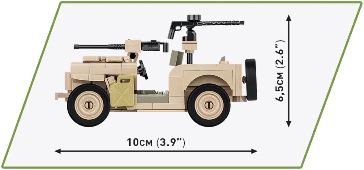 Cobi Willys MB - SAS - KhalilMania