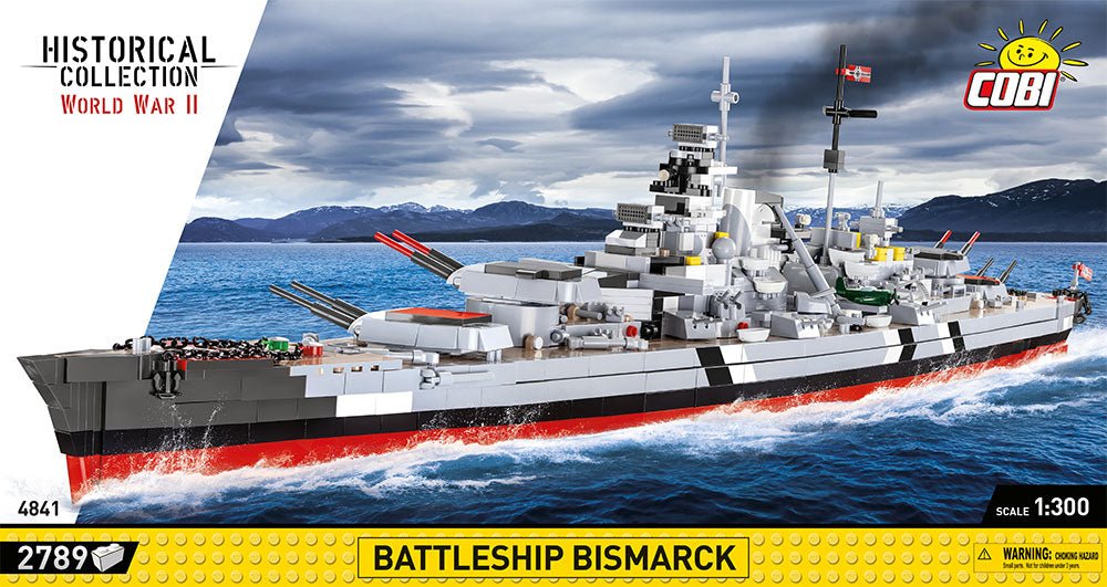 COBI® - WWII Battleship Bismarck - KhalilMania