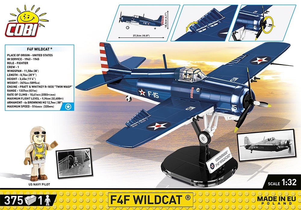 COBI® - WWII F4F Wildcat - KhalilMania