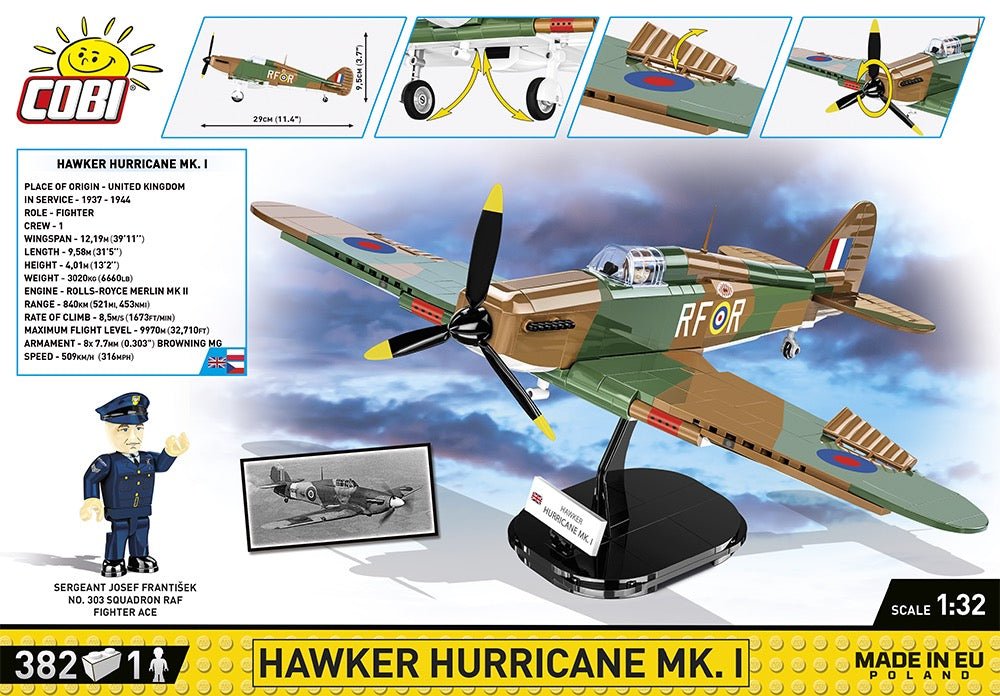 COBI® - WWII Hawker Hurricane MK.I - KhalilMania