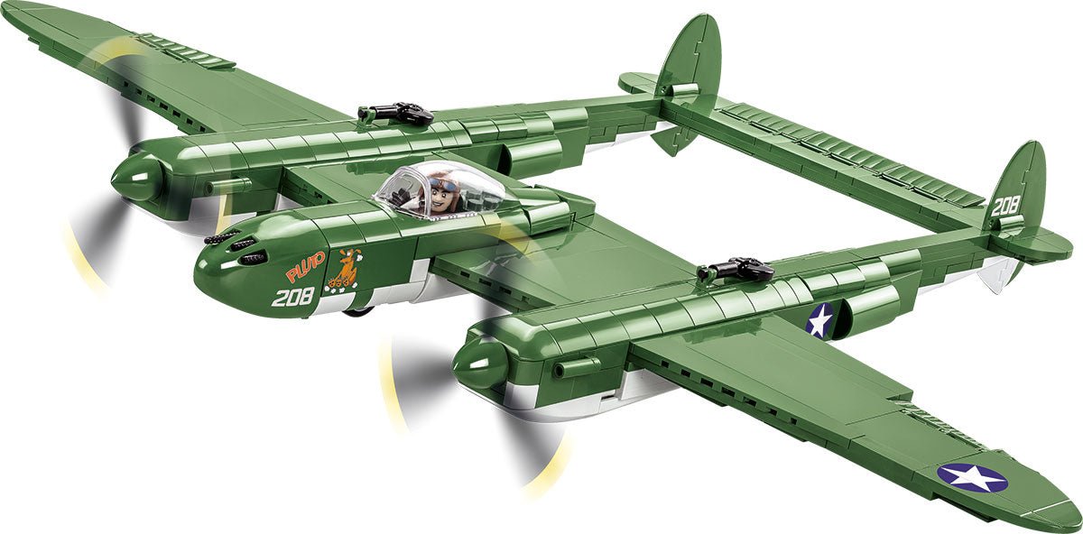 COBI WWII Lockheed P - 38H Lightning - KhalilMania
