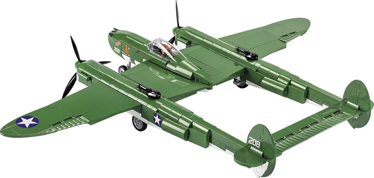 COBI WWII Lockheed P - 38H Lightning - KhalilMania