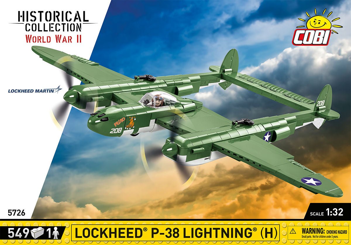 COBI® - WWII Lockheed P - 38H Lightning - KhalilMania