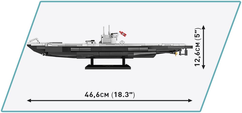 COBI WWII U - Boot U - 96 - KhalilMania