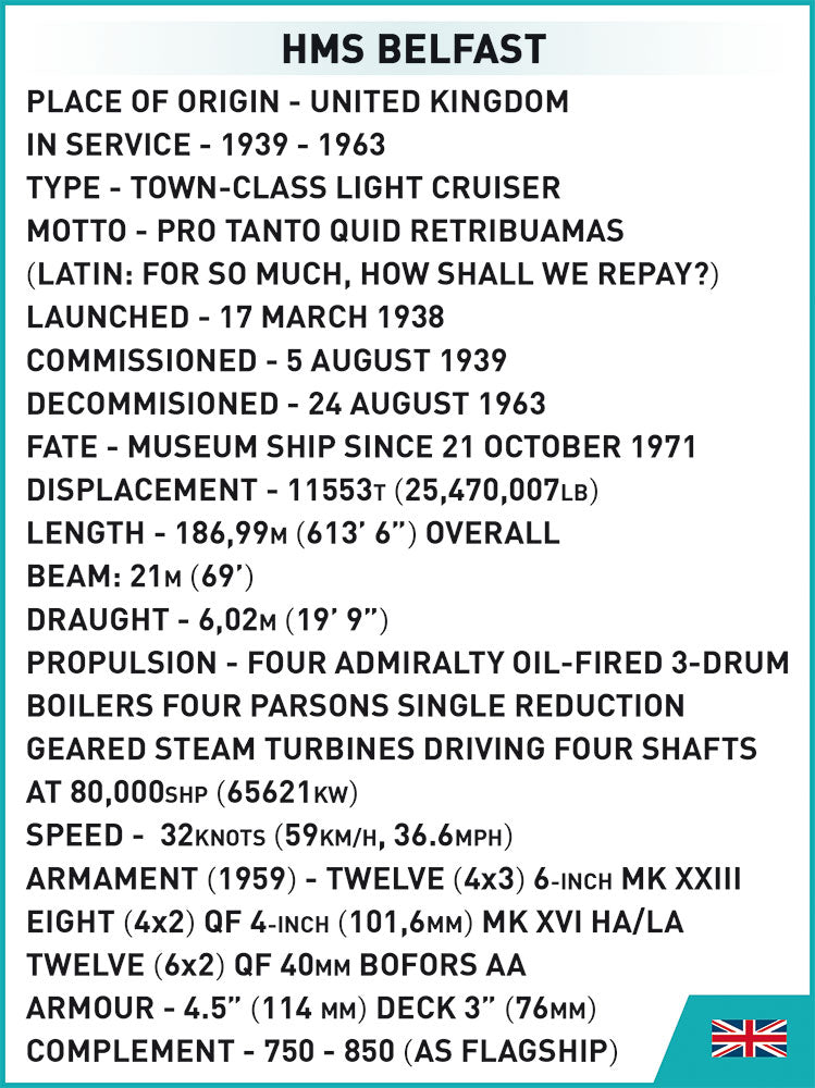 WWII HMS Belfast - KhalilMania