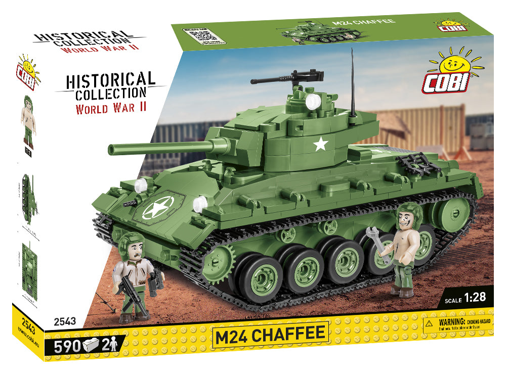 COBI WWII M24 CHAFFEE Tank