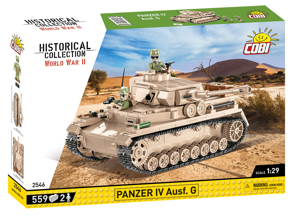 COBI WWII PANZER IV AUSF.G Tank