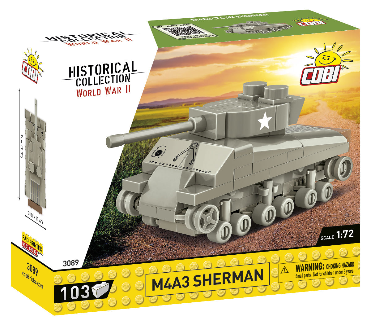 COBI M4A3 Sherman (1:72 Scale)