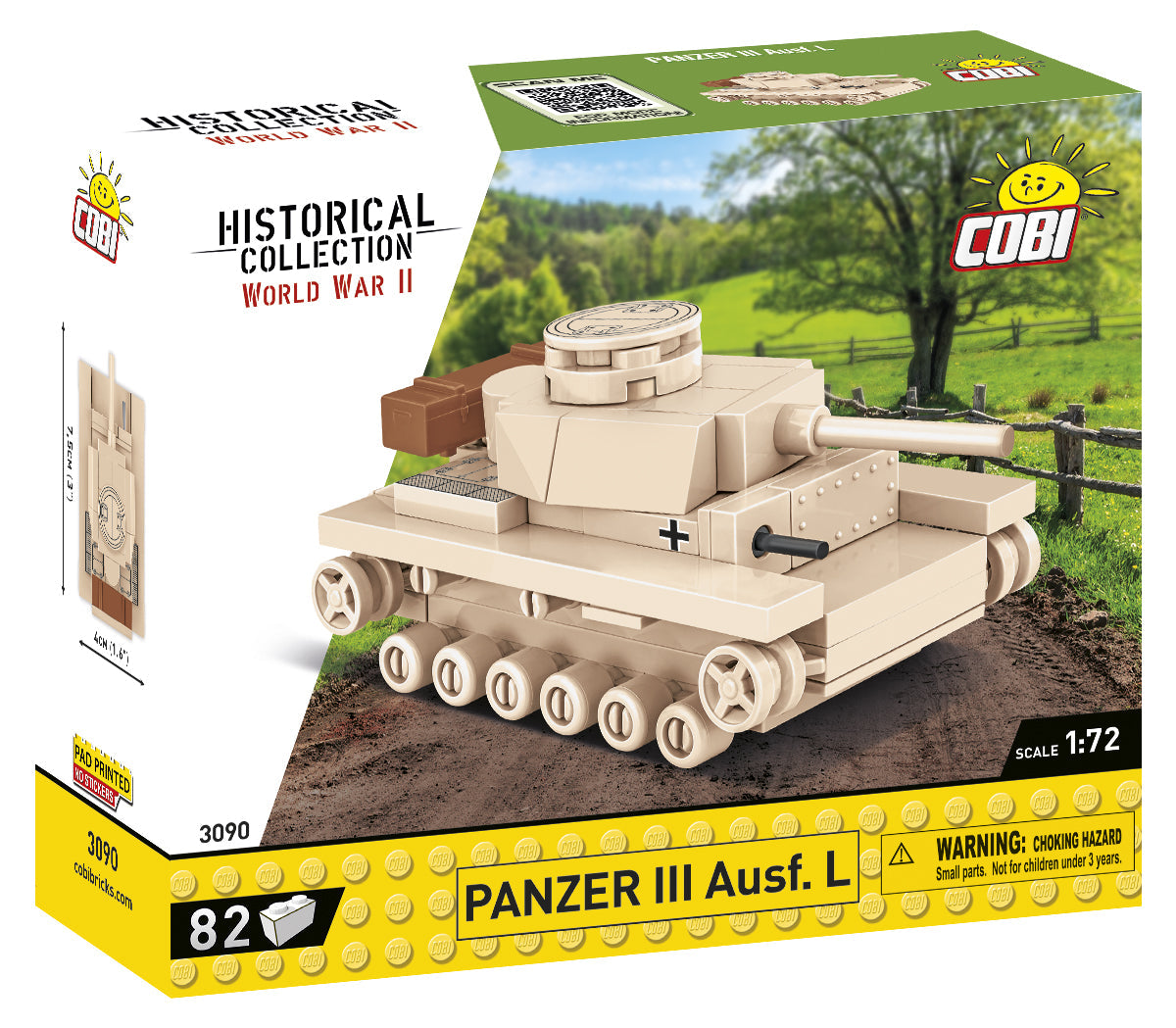 COBI Panzer III Ausf.L (1:72 Scale)