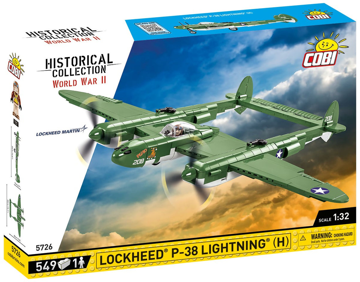 COBI WWII Lockheed P-38H Lightning