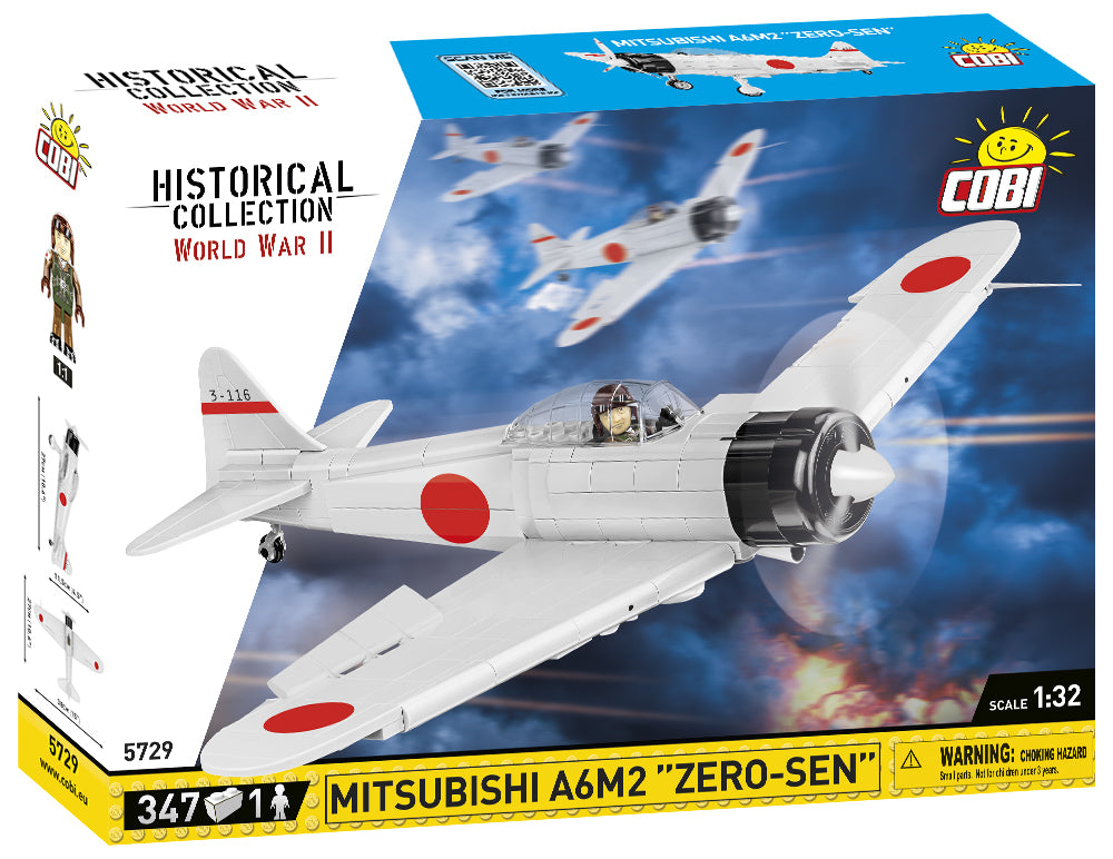 COBI WWII Mitsubishi A6M2 - Zero-Sen