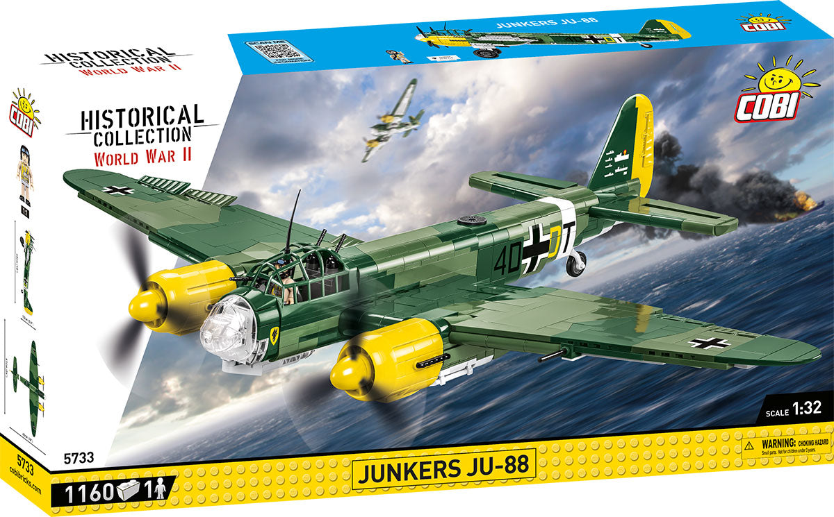 COBI WWII JUNKERS JU-88