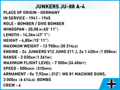 COBI WWII JUNKERS JU-88