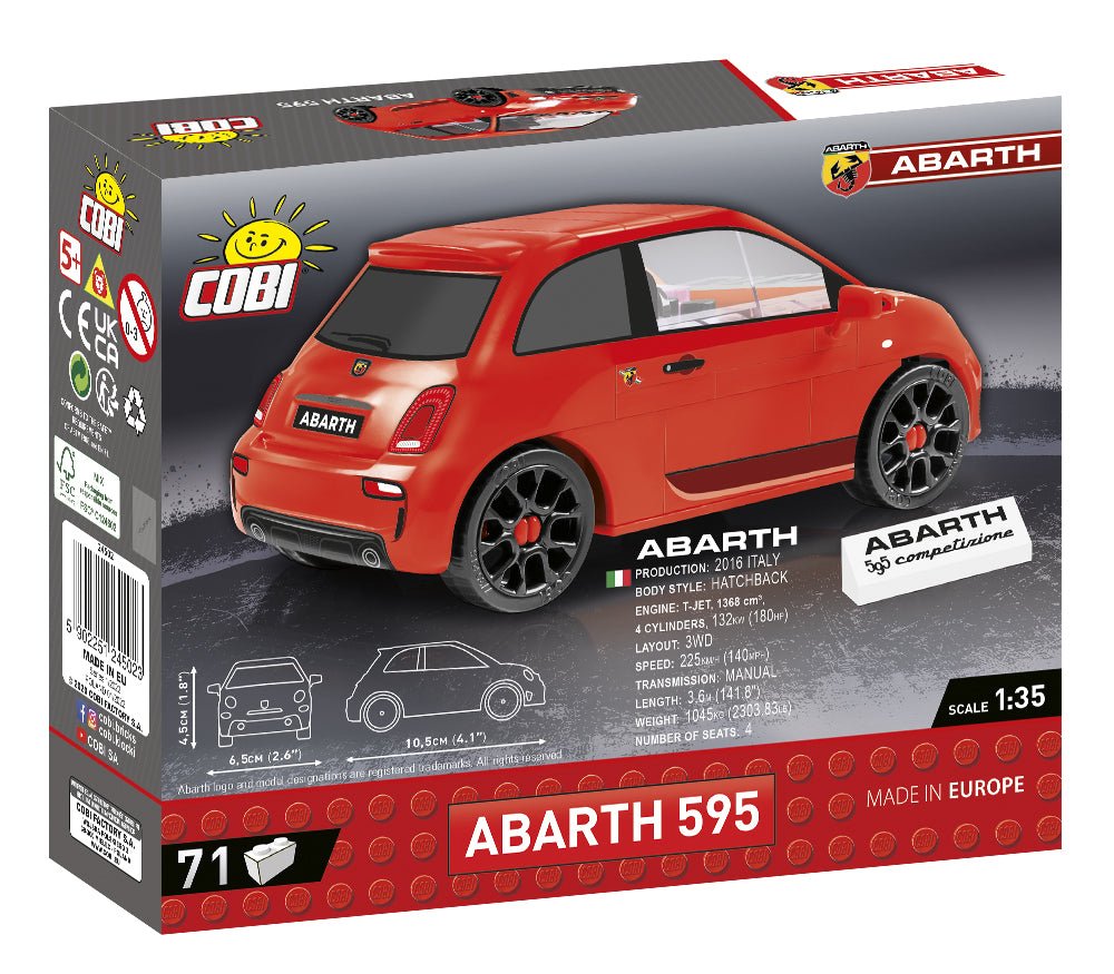 COBI Abarth 595 Competizione - KhalilMania