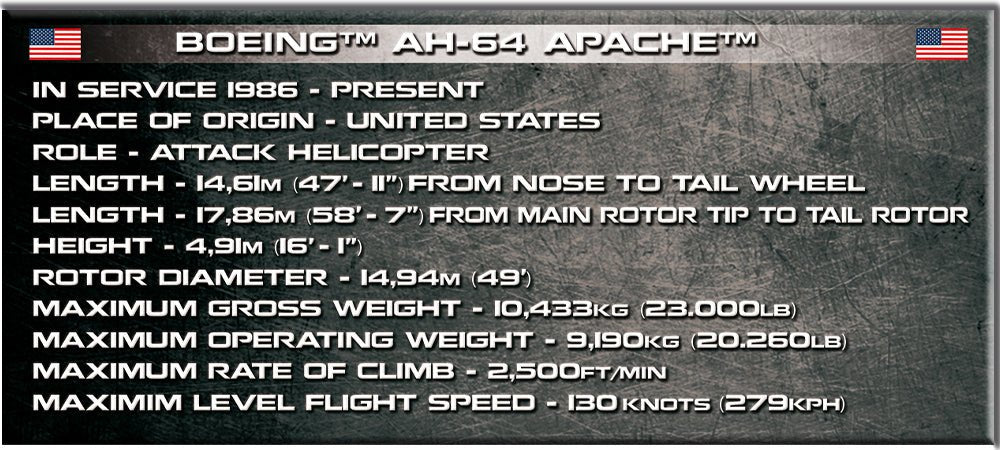 COBI AH - 64 Apache - KhalilMania