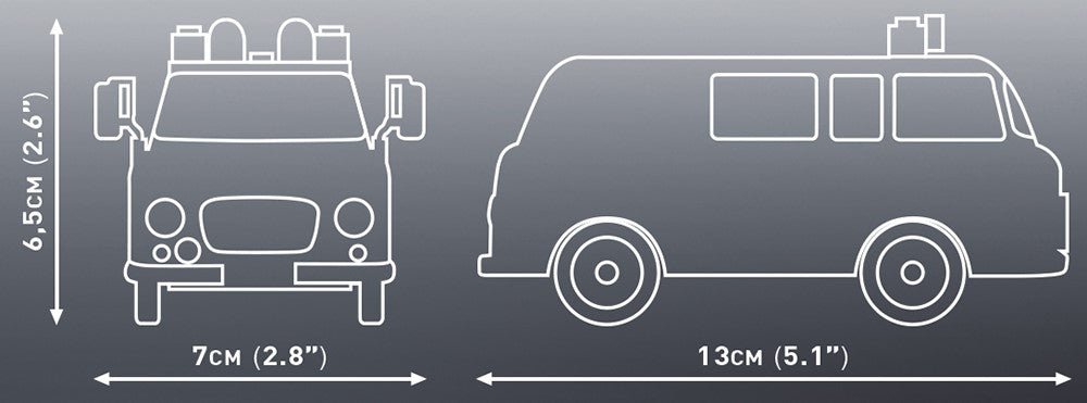 COBI Barkas B1000 Krankenwagen - KhalilMania